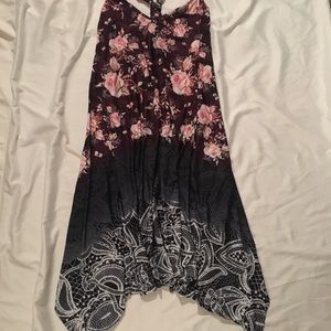 Red and Black Harem Jumpsuit sz 4x